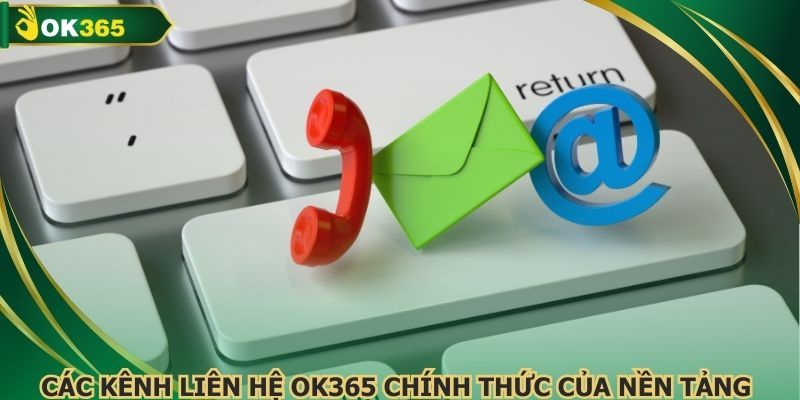 Các kênh liên hệ OK365 chính thức của nền tảng 